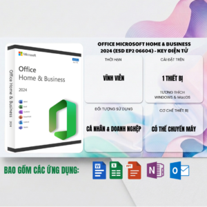 Alternative view of PHẦN MỀM OFFICE MICROSOFT HOME & BUSINESS 2024 (ESD EP2 06604) - KEY ĐIỆN TỬ (1 THIẾT BỊ VĨNH VIỄN)