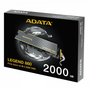 Alternative view of SSD NVME ADATA LEGEND 860 2TB (ĐỌC 60000 MB/S GHI 5000 MB/S)PCIe Gen4 x4 M.2 2280 (SLEG-860-2000GCS)