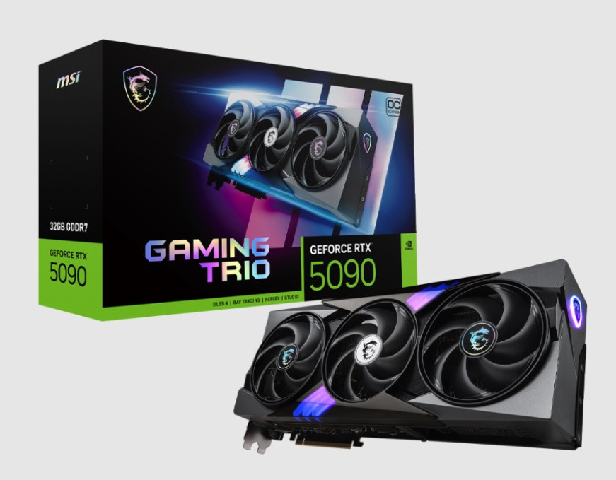 VGA MSI GEFORCE RTX 5090 32G GAMING TRIO OC - Ảnh 2