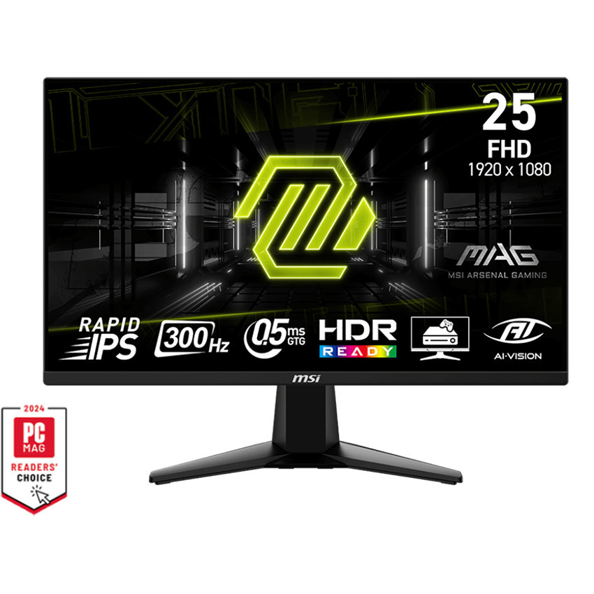 MÀN HÌNH GAMING MSI MAG 255XF (24.5 INCH/ FAST IPS/ FHD / 300HZ/ 0.5MS) - Ảnh 2