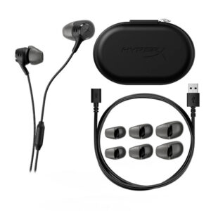 Alternative view of TAI NGHE HYPERX CLOUD EARBUDS III S BLACK (BN7S1AA)