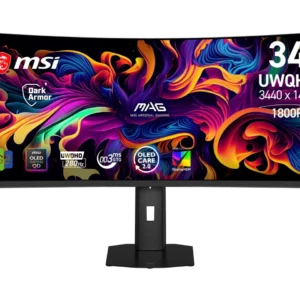 Alternative view of MÀN HÌNH CONG MSI MAG 341CQP QD-OLED X28 (34INCH/ QD-OLED/ 3K/ 280HZ/ 0,03MS)
