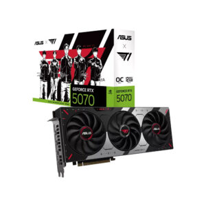 Alternative view of VGA ASUS T1 GeForce RTX 5070 12GB GDDR7 OC Edition (T1-RTX5070-O12G-GAMING)