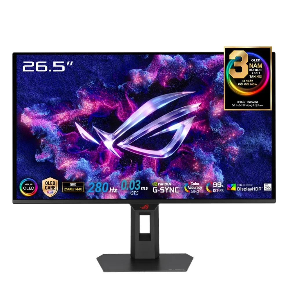 MÀN HÌNH ASUS ROG STRIX XG27ACDMS (27 INCH/ QD-OLED/ 2K/ 280HZ/ GSYNC CHUYÊN GAME) - Ảnh 2