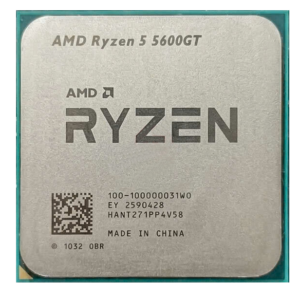 Alternative view of CPU AMD RYZEN 5 5600GT TRAY (3.6GHZ UPTO 4.6GHZ / 19MB / 6 CORES, 12 THREADS / 65W / SOCKET AM4)