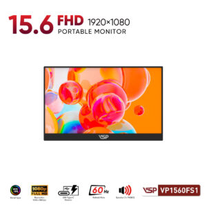 Alternative view of VSPVP1560FS1 MÀN HÌNH PORTABLE VSP VP1560FS1 (15.6INCH/IPS/ELED/FHD/60HZ/NON-TOUCH)