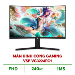 Alternative view of MÀN HÌNH CONG GAMING VSP VG3224FC1 (32INCH / FHD / VA / 240HZ / 1MS / R1500)