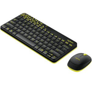 Alternative view of BỘ BÀN PHÍM CHUỘT WIRELESS LOGITECH MK240 BLACK