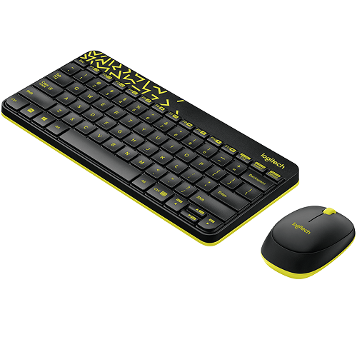 BỘ BÀN PHÍM CHUỘT WIRELESS LOGITECH MK240 BLACK - Ảnh 2