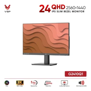 Alternative view of MÀN HÌNH VSP 2K G2410Q1 (24 INCH/ QHD/ IPS,ADS/ 100HZ/ 1MS/ LOA KÉP)